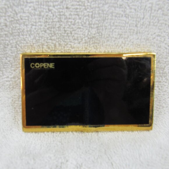 Copene Banhado A Ouro 24 K Cross Continental Business Card Holder 2 1/4"X4" - Picture 1 of 9